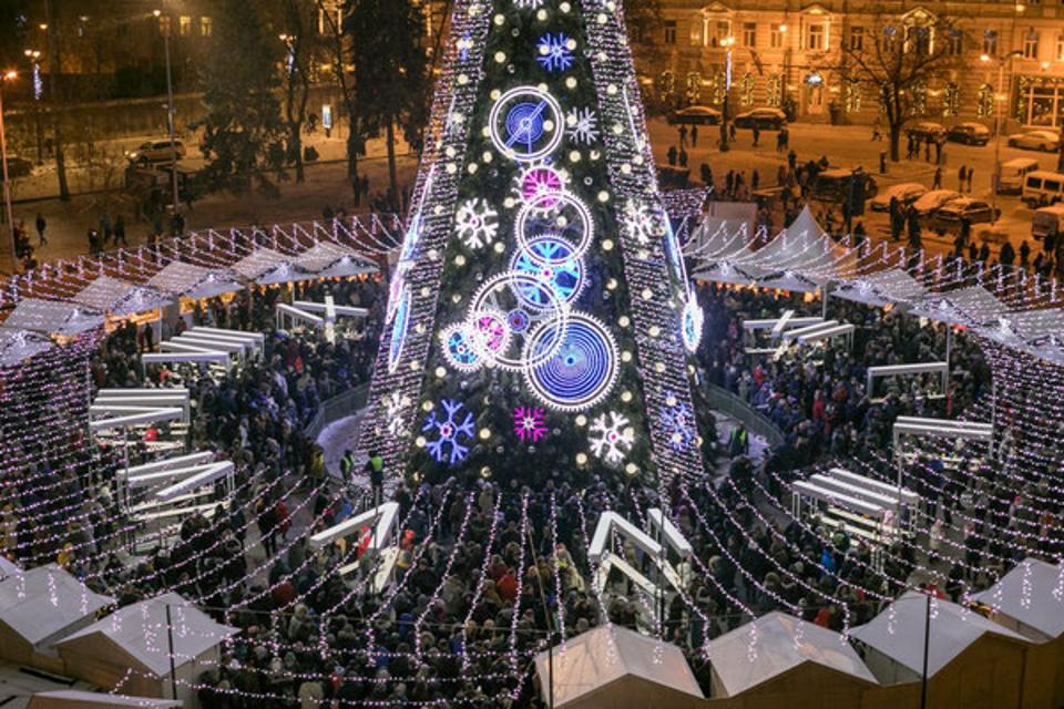 Christmas in Vilnius, Lithuania