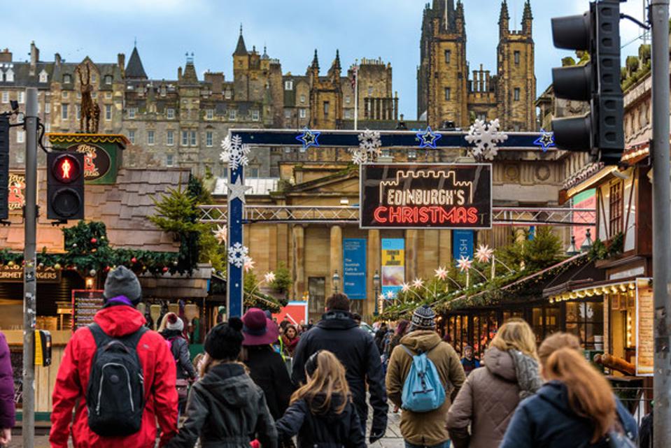Christmas in Edinburgh, Scotland