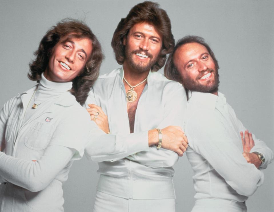 The Bee Gees circa 1977