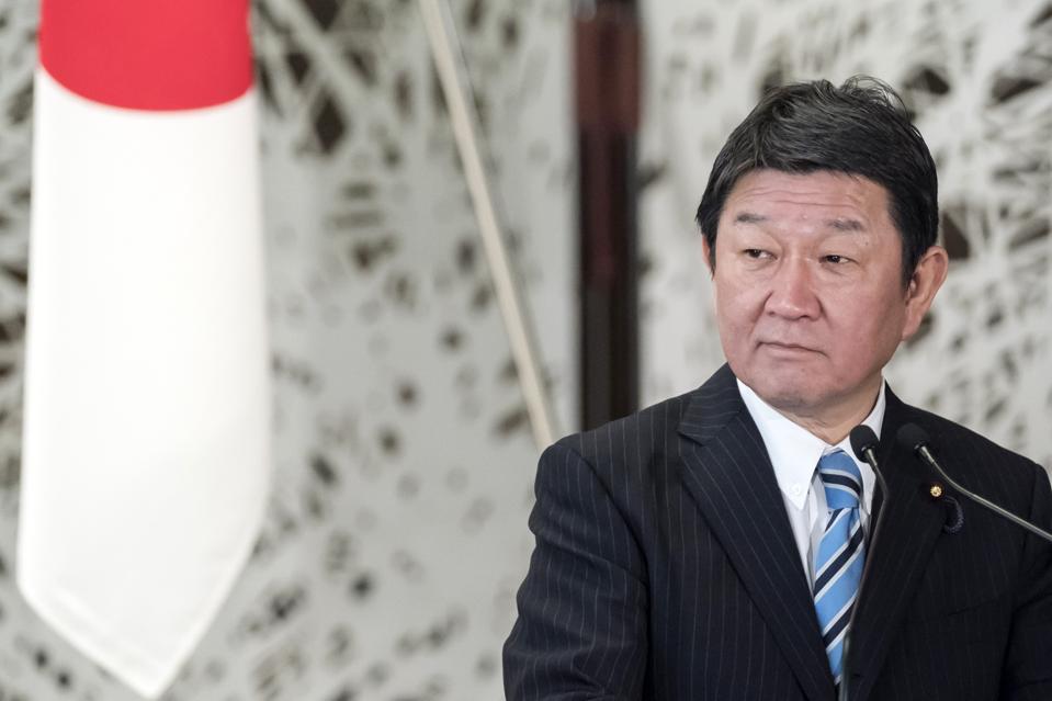 Japan's Foreign Minister Toshimitsu Motegi is on a visit to Mauritius this weekend, the site of the Wakashio oil spill