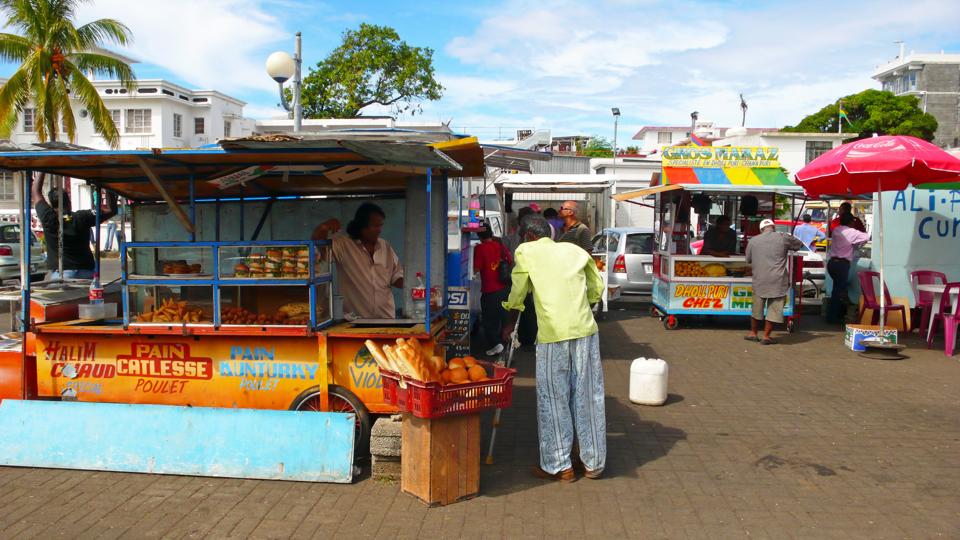 Mahebourg: street food and market stalls with a broad variety gave Mahebourg a unique cultural identity. Such street vendors in the semi-informal sector have been greatest hit with the way the response is being handled.