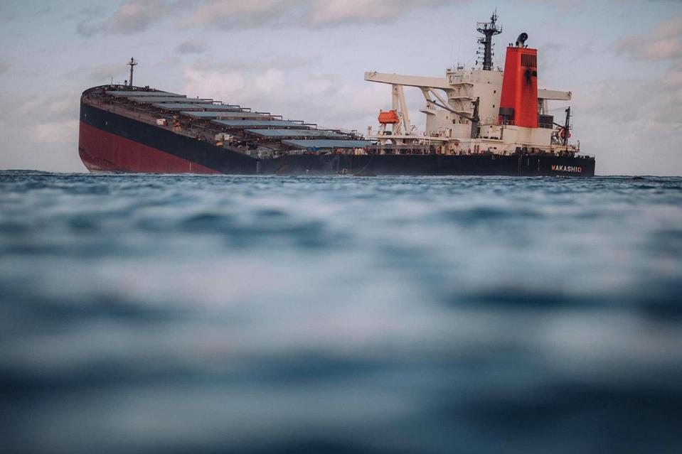 The Wakashio sat on Mauritius' reefs for 12 days before the oil started leaking. Local groups are asking for accountability for what happened.