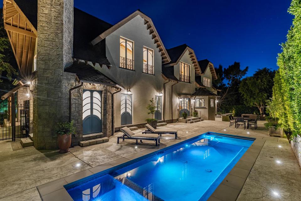 A luxury home in Beverly Hills.