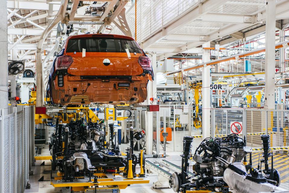 New Polo Automobile Production At The Volkswagen AG Uitenhage Plant