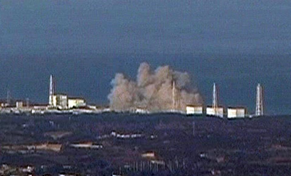 Fukushima hydrogen gas explosion
