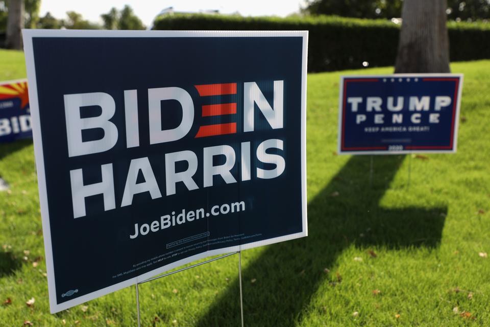 Across The U.S. Voters Flock To The Polls On Election Day