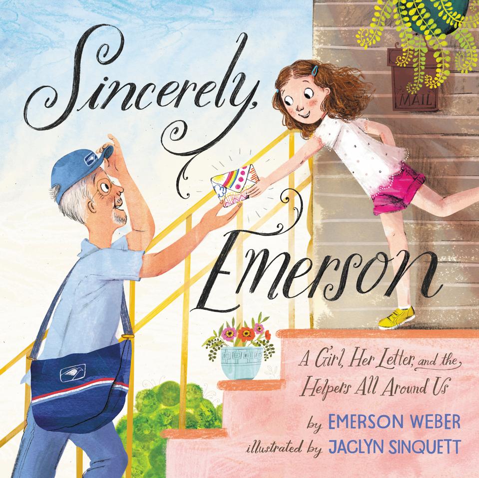 sincerely emerson weber jaclyn sinquett letter writing children's picture book