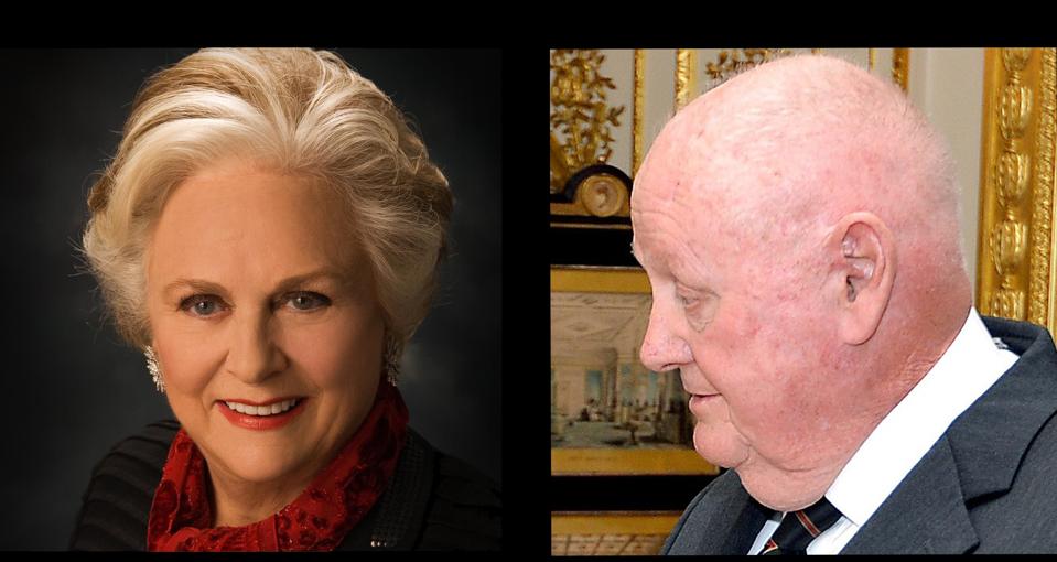 Jacqueline Mars y su hermano John Mars