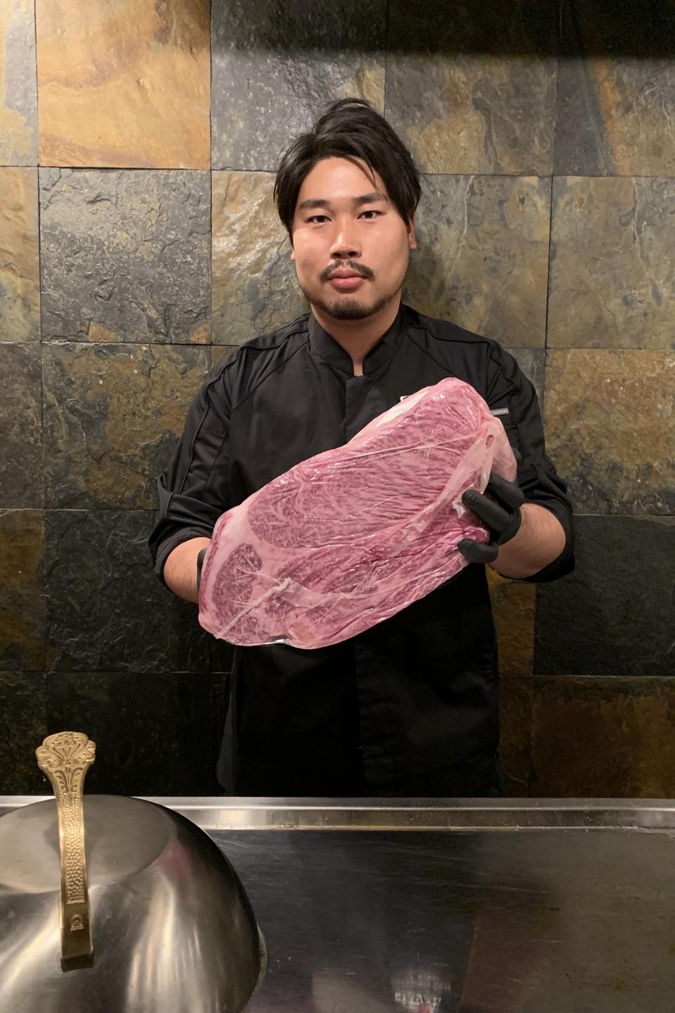 Jun Sakai, director of business and meat master at J-Spec