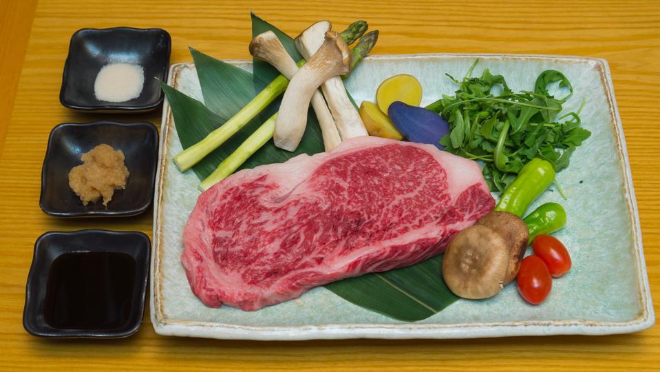The wagyu BBQ set from J-Spec