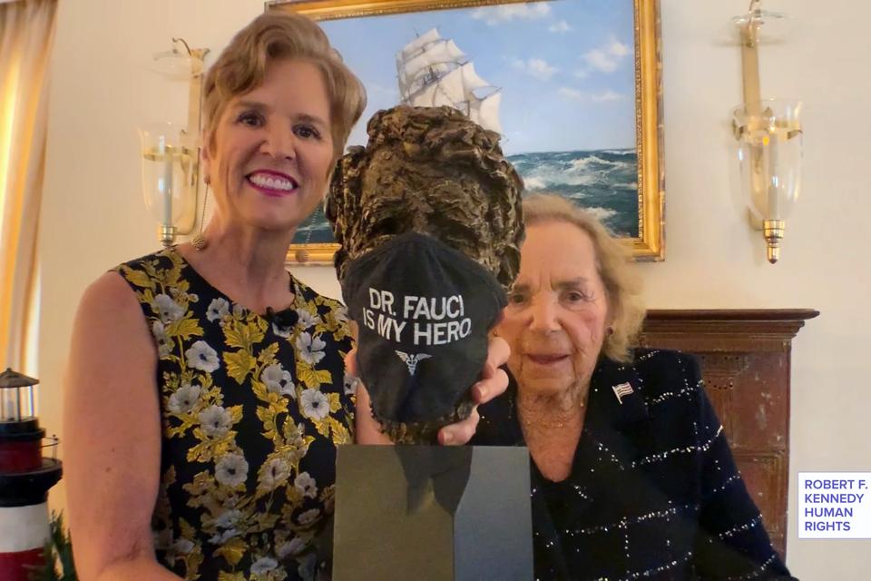The Kennedy women honor Anthony Fauci