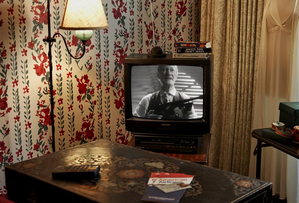 Tv in hotel room