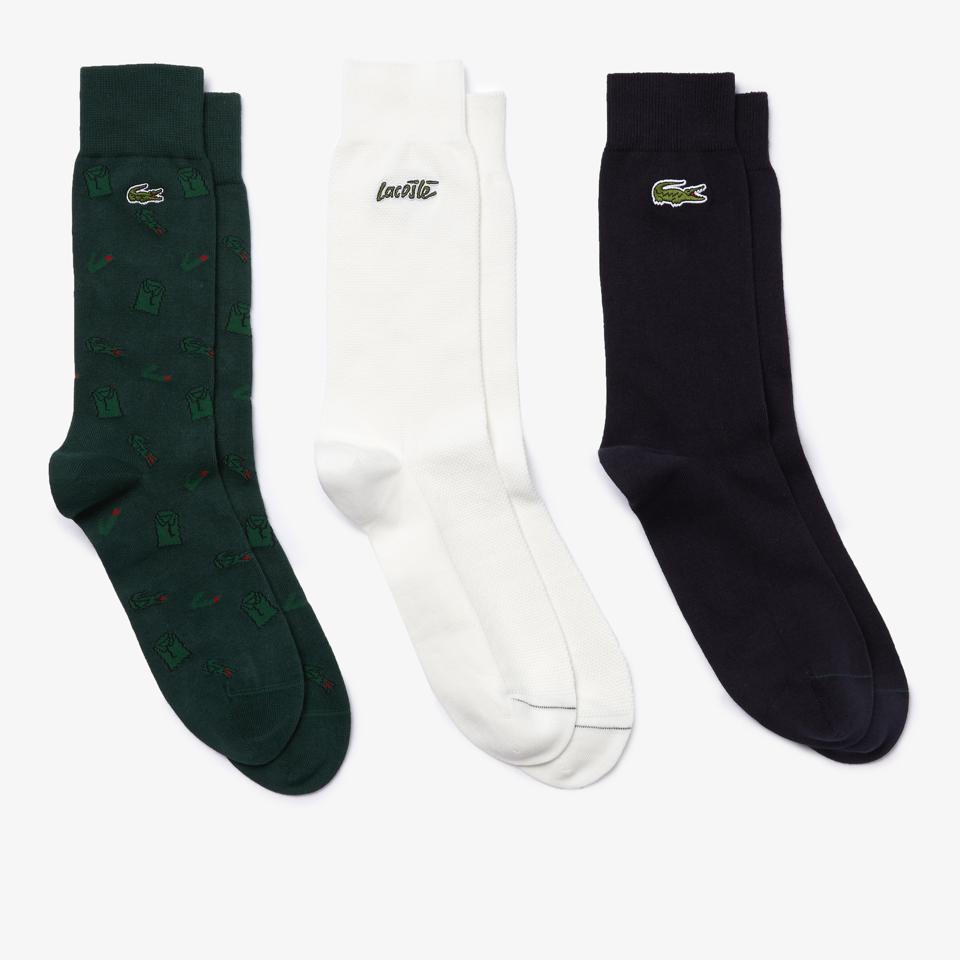 Lacoste 3-pack sock gift set