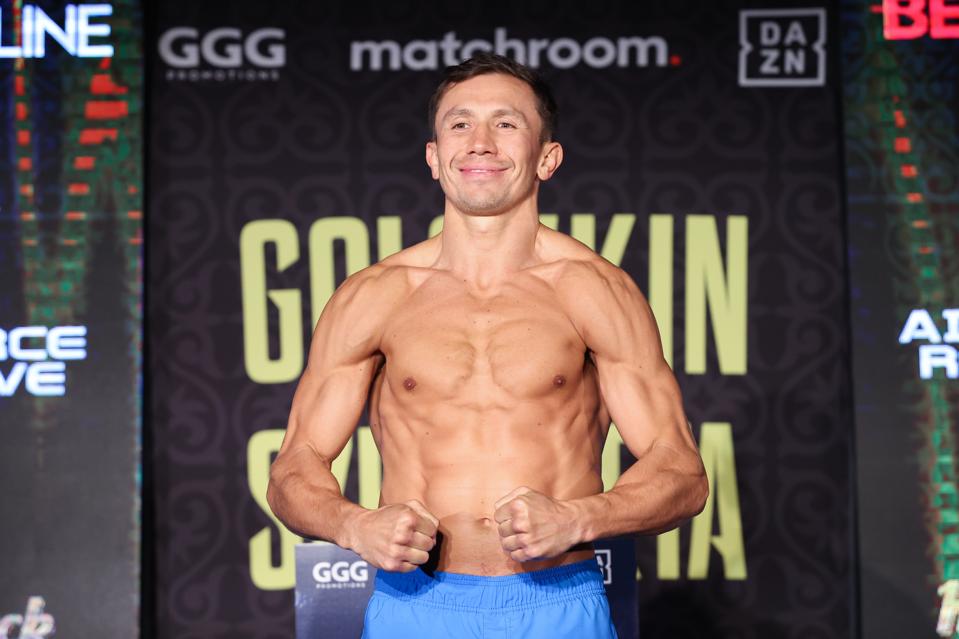 Boxing: Gennadiy Golovkin and Kamil Szeremeta Weigh-In