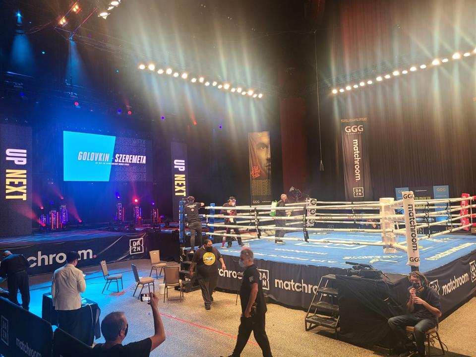GGG vs. Szeremeta Bubble at the Seminole Hard Rock Hotel and Casino