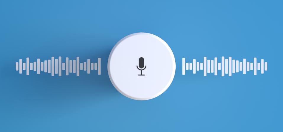 Assistant smart speaker with artificial intelligence concept