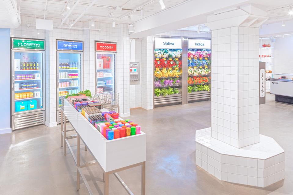 Superette Spadina offers an underground yet playful cannabis shopping experience.