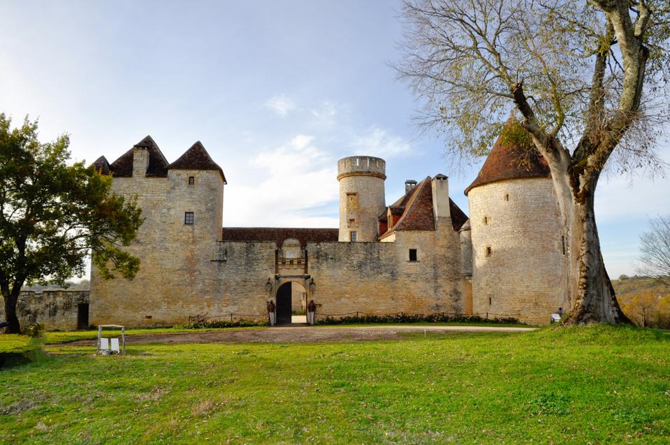 A French castle.