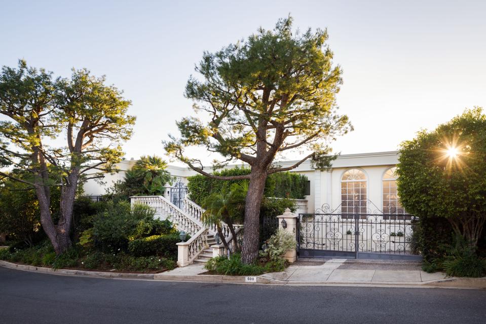 A luxury home in Beverly Hills.