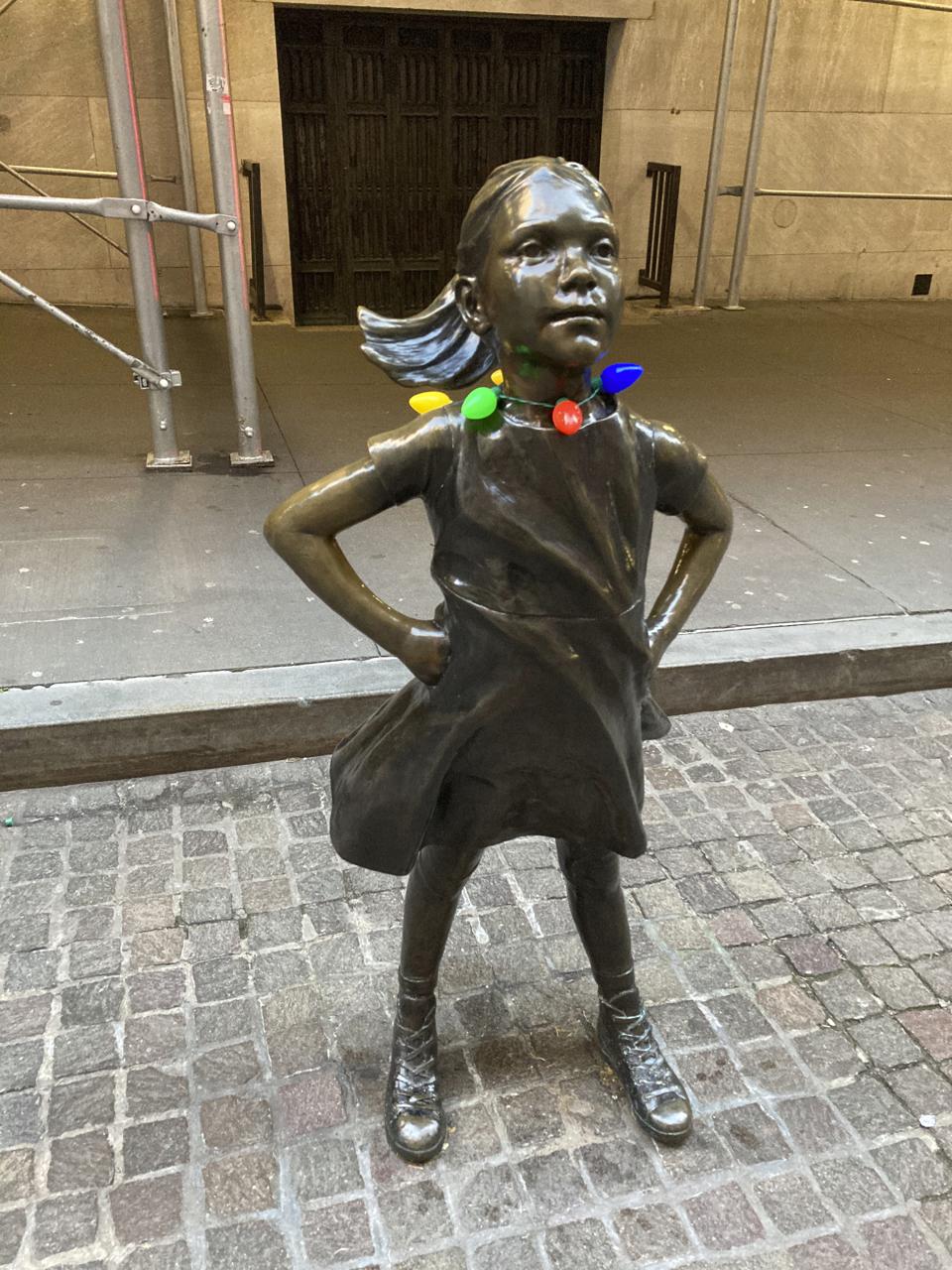 The New York Stock Exchange gets in the Holiday Spirit - 12/7/20