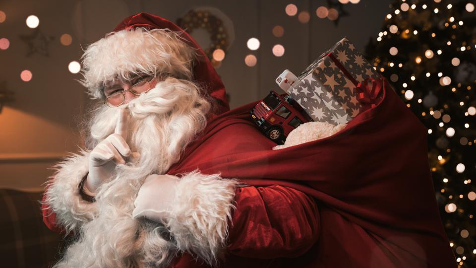 Santa with Presents