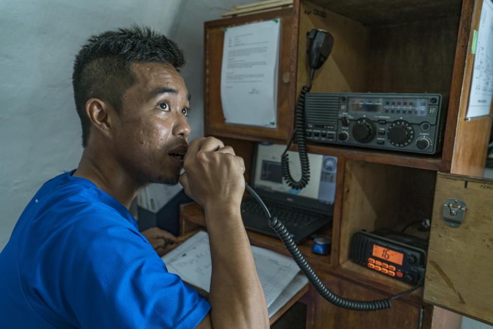 All ships should be equipped with fully functioning VHF Radios for emergency communication close to shore. Was the Wakashio's VHF radio working? Mauritian Coastguard was unable to get through. (seen here, file photo)