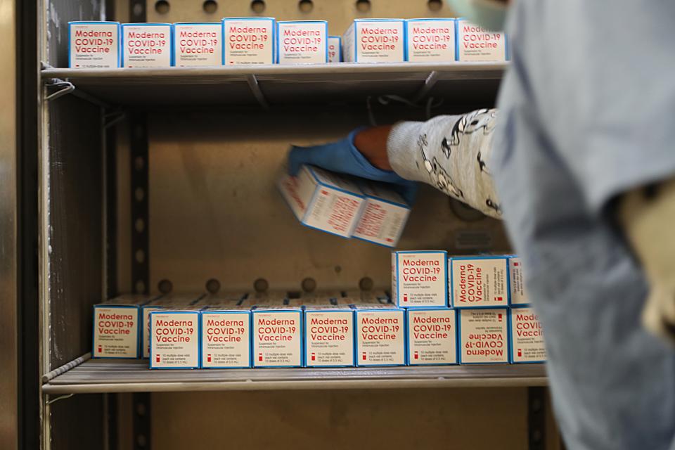 Boston Medical Center Recieves Moderna Vaccine