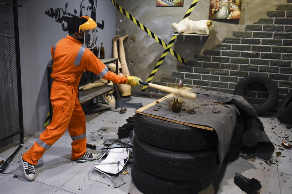 Rage Room Anger Opens In Bangkok