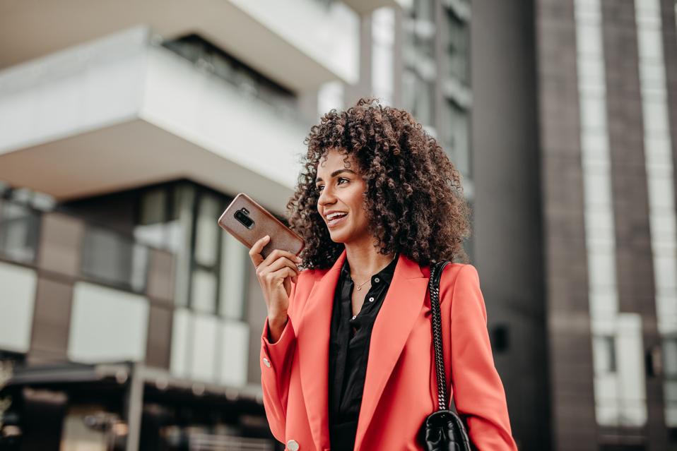 Sending voice messages on the move
