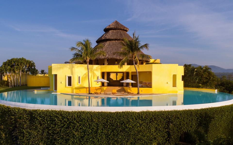 A villa-style home in Mexico.