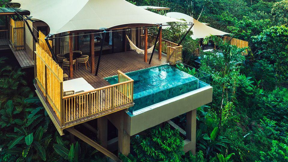 villa jungle Costa Rica Nayara Tented Camp.