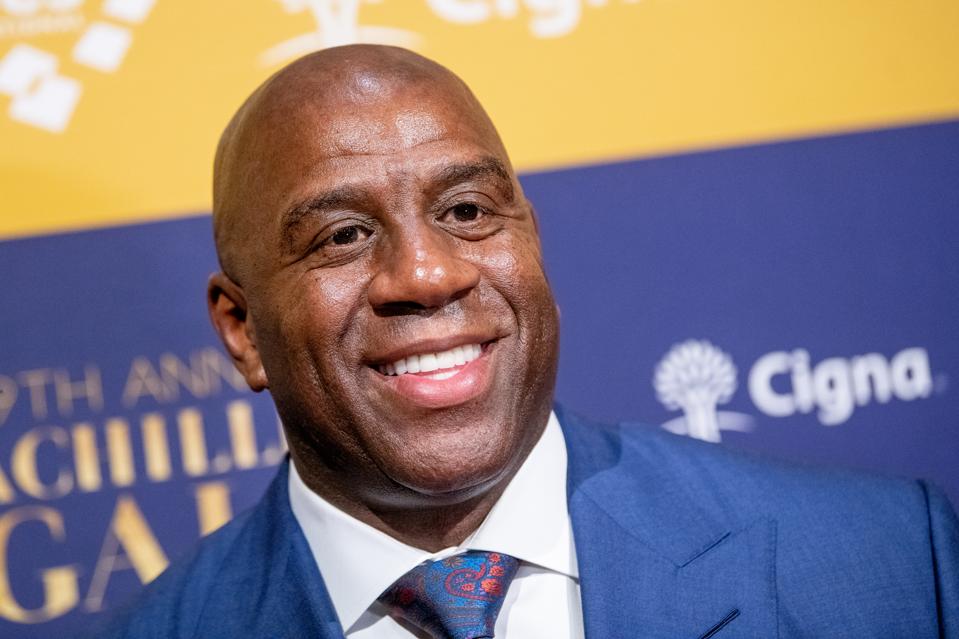 Magic Johnson at the 29th Annual Achilles Gala