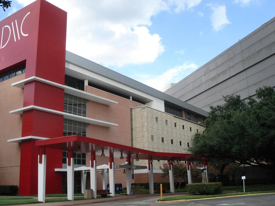 market center building in Dallas