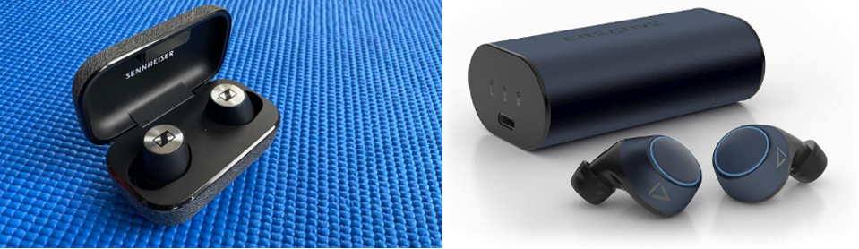 Sennheiser Momentum True Wireless 2/Creative Outlier Air V2