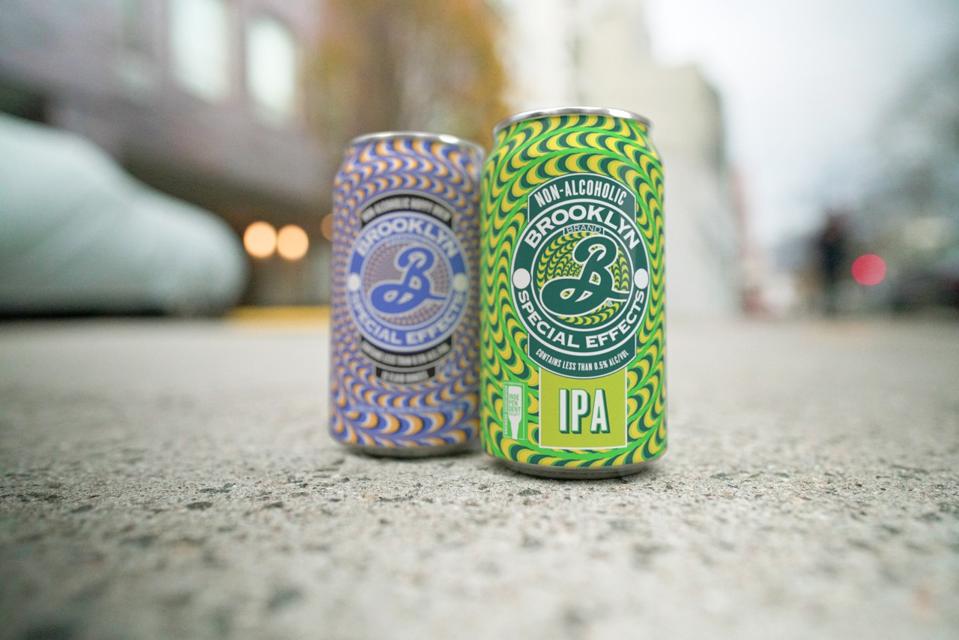 Cans of Brooklyn Brewery Special Effects