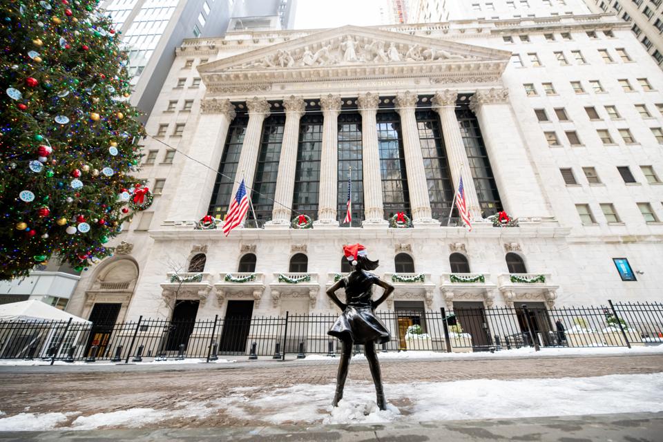 The New York Stock Exchange in Wall Street epitomizes the aggressive form of shareholder capitalism that drives the global economy today