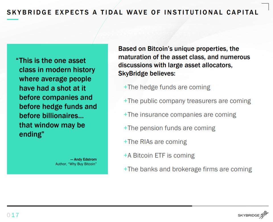 bitcoin, bitcoin price, Anthony Scaramucci, Donald Trump, Skybridge, image