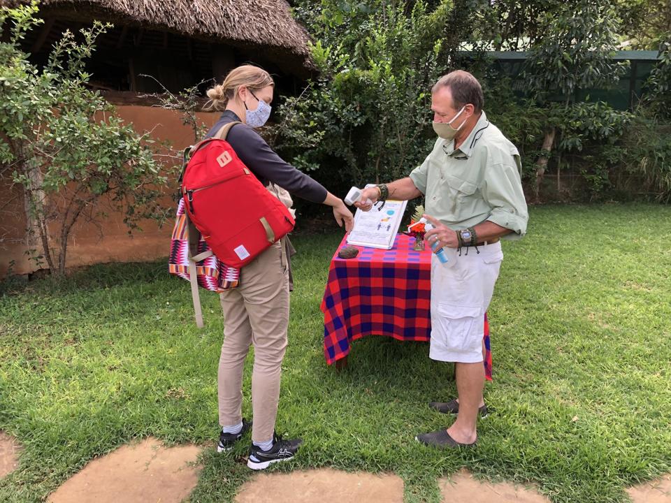Elewana temperature check