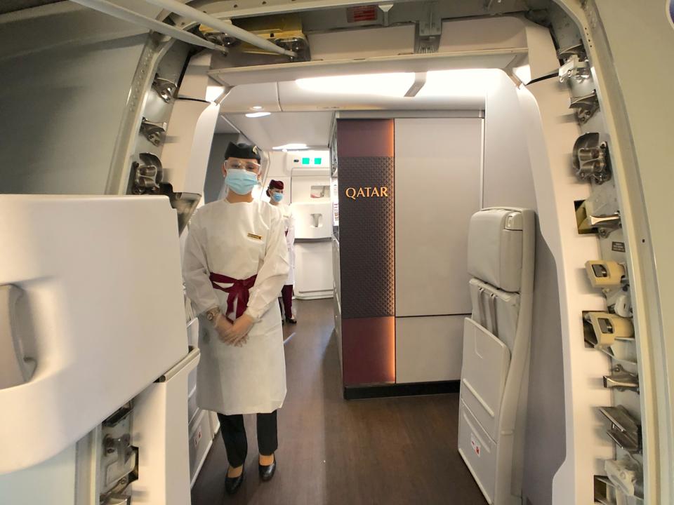 Qatar Airways PPE