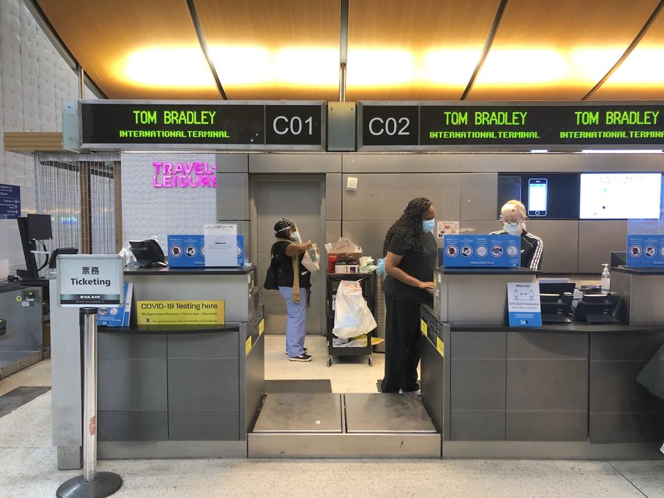 LAX COVID test