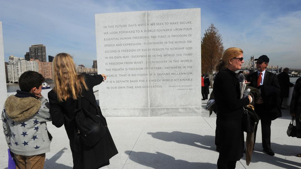 Fdr Park Dedication