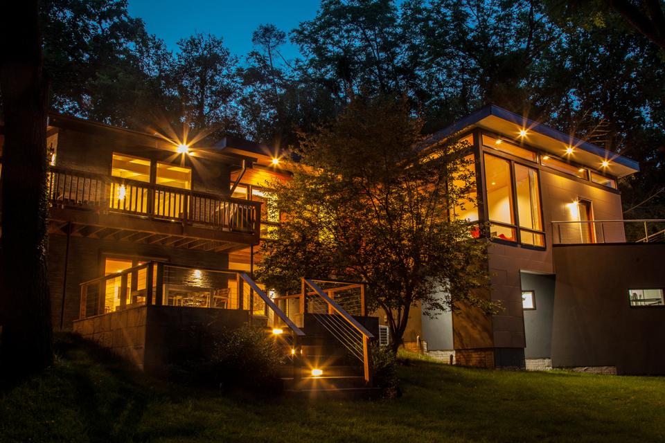 Alex and Karin Hodjatzadeh's remodeled home...