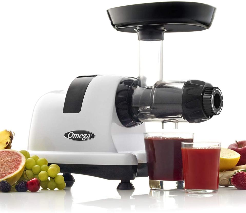 Presse-Agrumes Masticateur à Vitesse lente à Deux étages Silencieux Omega J8006HDS