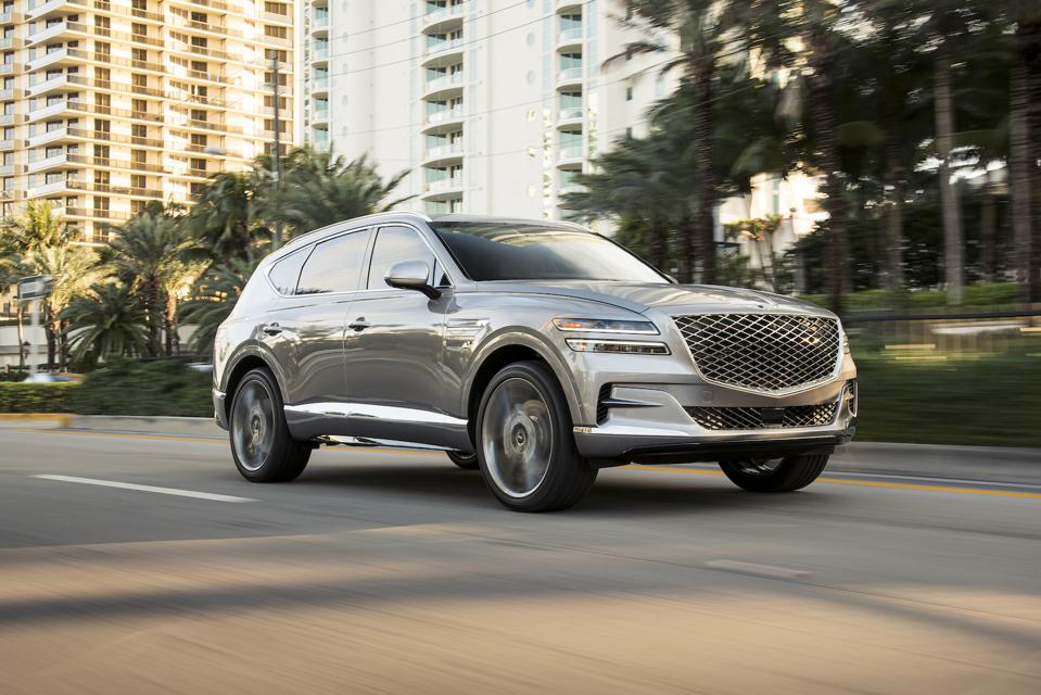 2021 Genesis GV80 Front Driving