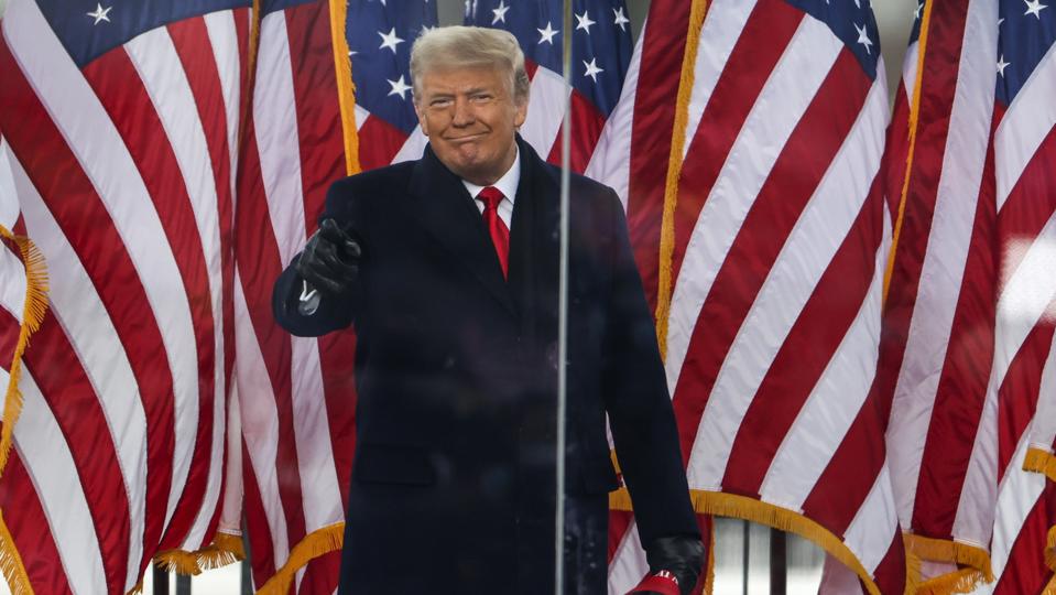 Trump At ″Stop The Steal″ Rally In DC 