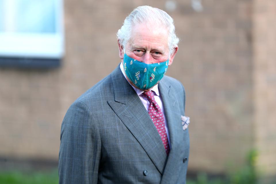 The Prince Of Wales And The Duchess Of Cornwall Visit The Gloucestershire Vaccination Centre At Gloucestershire Royal Hospital
