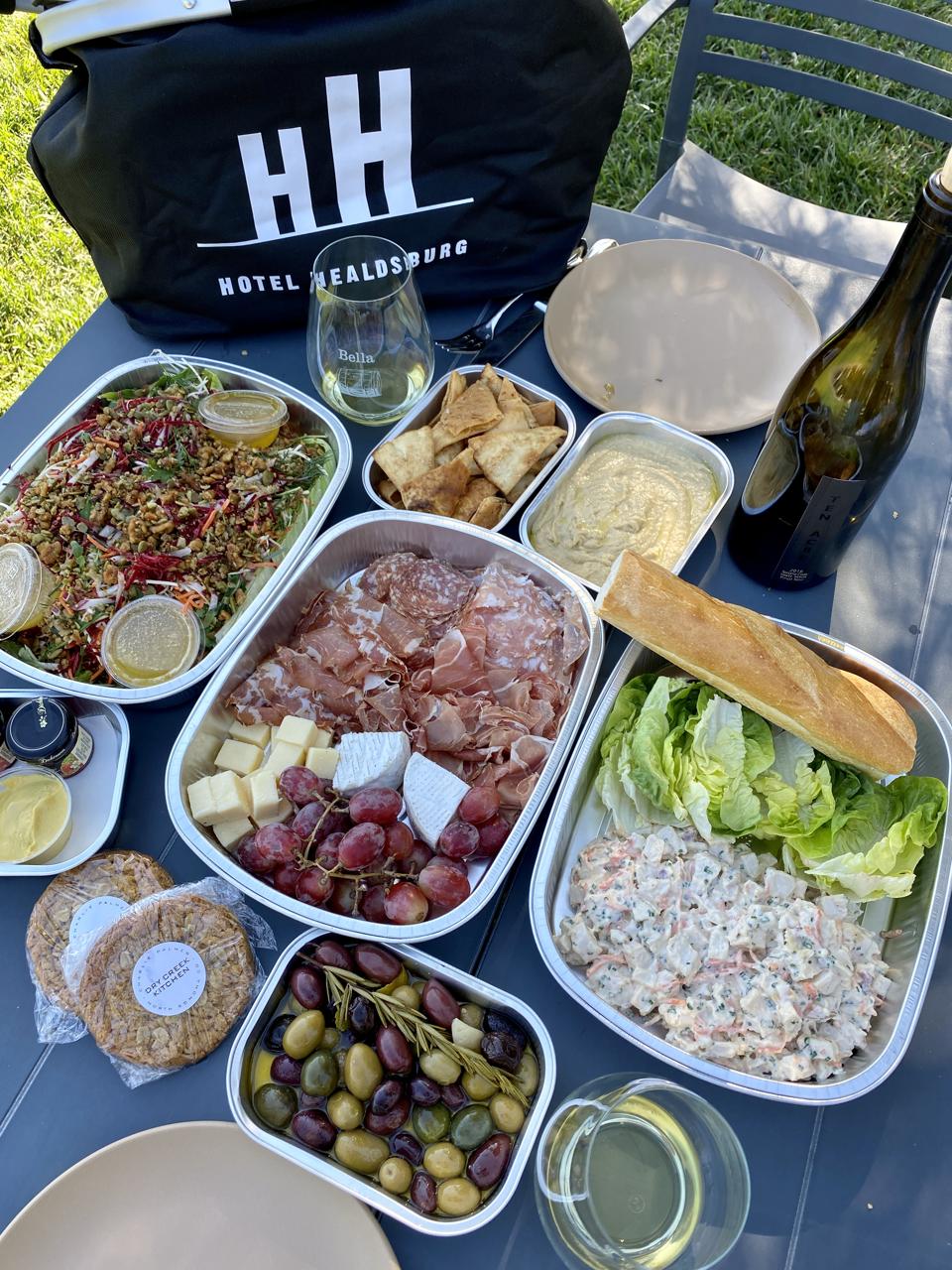 Lunch provided by Dry Creek Kitchen.