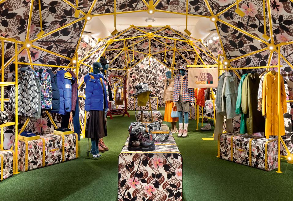 Gucci Pins The North Face X Gucci Outerwear Collection Is Taking Back Retail