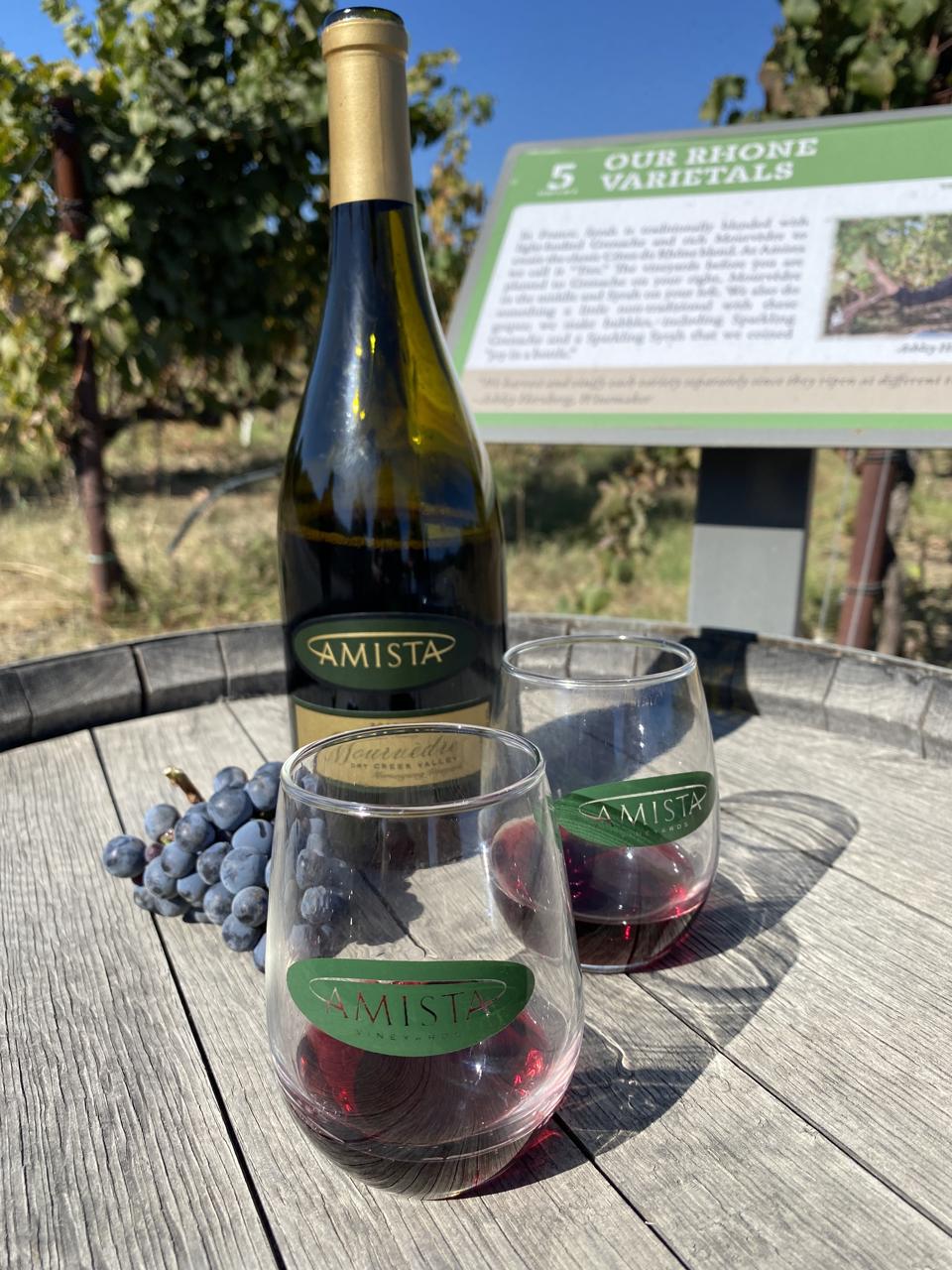 Amista Vineyards.