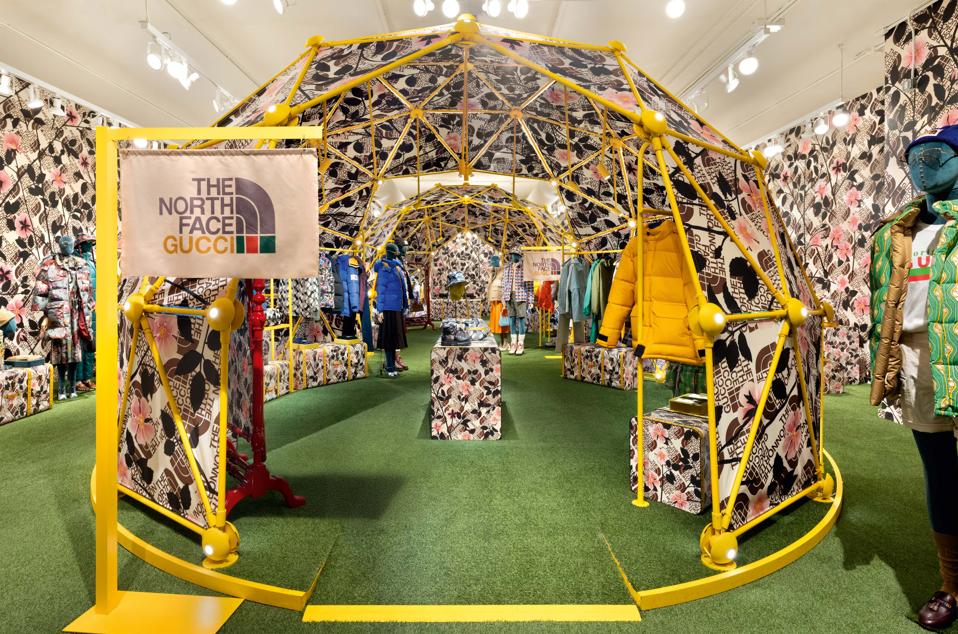 Gucci Pins The North Face X Gucci Outerwear Collection Is Taking Back Retail Gucci Pins The North Face X Gucci Outerwear Collection Is Taking Back Retail